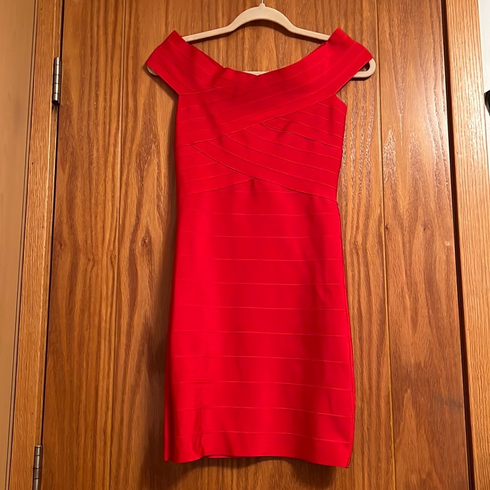 Red dress